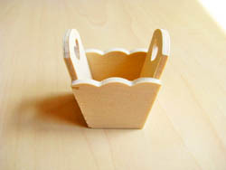 ミニチュア木製ボックス